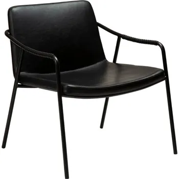 Křeslo Dan-Form Černé koženkové křeslo DAN-FORM Boto