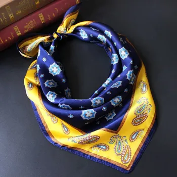 Šátek Malý šátek z hedvábí-Sněhové vločky 2