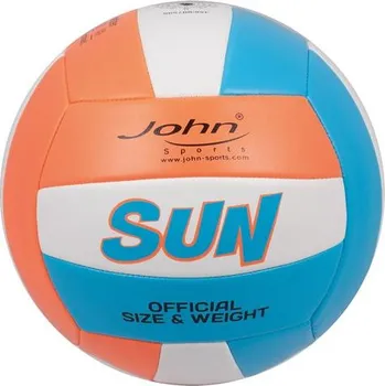 Dětský míč John Míč na volejbal SUN vel.4 - 52807 oranžový