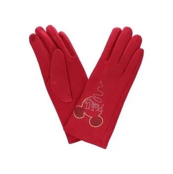 Rukavice PRIUS Dámské rukavice červené MOUSE 54/2