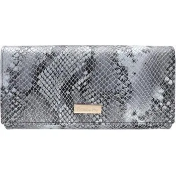 Peněženka Dámská kožená peněženka PATRIZIA PIU šedá U171