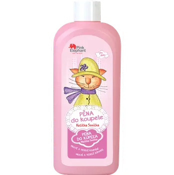 Koupelová pěna PINK ELEPHANT pěna do koupele Kočička Sonička 500ml