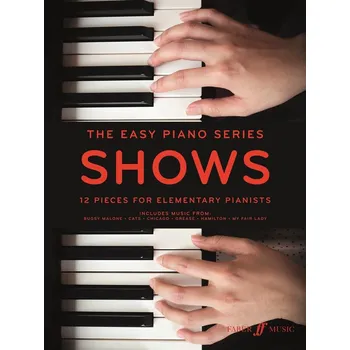 The Easy Piano Series: Shows - 12 kus pro zatenky hry na klavr 922542