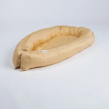 Hnízdečko pro miminko Tulimese Hnízdečko jednobarevné žluté VARIANTY PROVEDENÍ HNÍZDEČKA: HNÍZDEČKO SAMOSTATNÉ