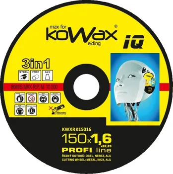 Řezný kotouč Řezný kotouč Kowax 3v1 150 x 1,6 x 22mm