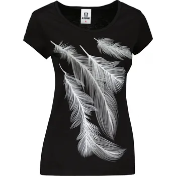 Dámské tričko Dámské triko ALTISPORT CARRYOVER ALW112122 ČERNOSTŘÍBRNÁ M