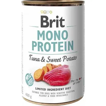 Brit Mono Protein - Tuna & Sweet Potato konzerva 12x 400 g