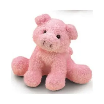 plyšák RUSS Prasátko plyšové růžové