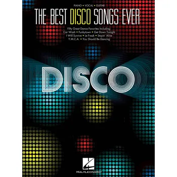 The Best Disco Songs Ever - noty pro kytaru, zpv s doprovodem klavru 991332