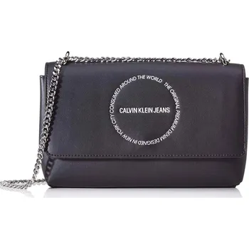 Kabelka Calvin Klein dámská kabelka Sculpted Convertible Ew Flap - černá