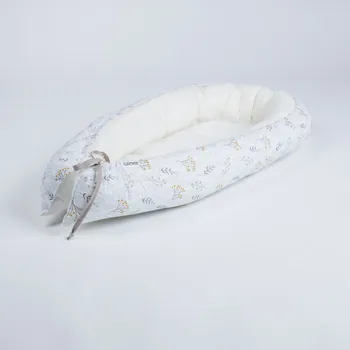 Hnízdečko pro miminko Tulimese Hnízdečko křehké rostlinky smetanové VARIANTY PROVEDENÍ HNÍZDEČKA: HNÍZDEČKO SAMOSTATNÉ