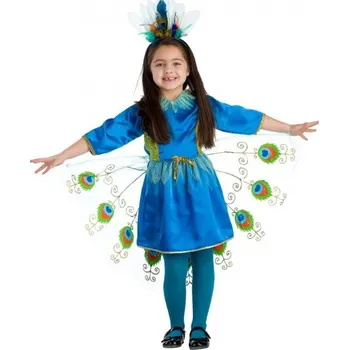 Karnevalový kostým Dress Up America dětský kostým šaty páv 1-2roky