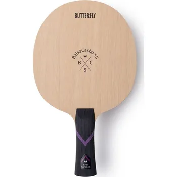 Pingpongová pálka Dřevo BUTTERFLY Balsa Carbo X5 22 anatomické (AN)