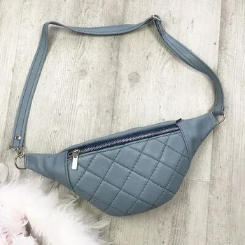 Kabelka Doria Ledvinka modrá DENNY X790