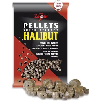 Carp Zoom HALIBUT PELLETS - S OTVOREM - 800 G průměr: 20 mm