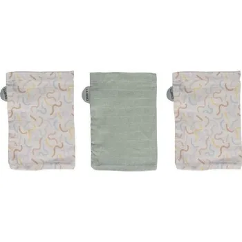 LUMA bambusové mušelínové žínky 3ks Multi Lines DOPRODEJ!