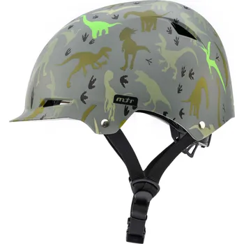 Cyklistická přilba Meteor Streetová dětská helma Meteor KS02 dinosaurs M(52-56cm)