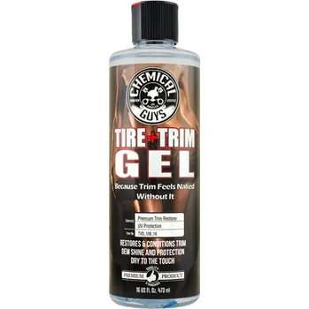 Recenze Chemical Guys Tire + Trim Gel oživovač plastů 473 ml Recenze Chemical Guys Tire + Trim Gel oživovač plastů 473 ml