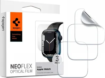 Příslušenství k chytrým hodinkám Spigen Neo Flex ochranná fólie pro Apple Watch 7 45 mm 3 ks