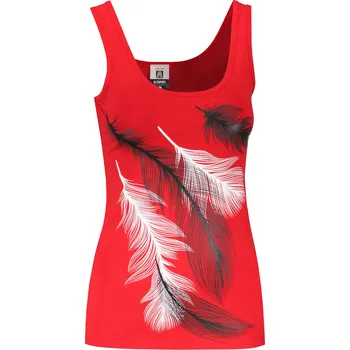 Dámské tílko ALTISPORT CARRYOVER ALW112136 ČERVENÁ S