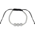 Doria Náramek z mosazi ve stříbrné barvě N187