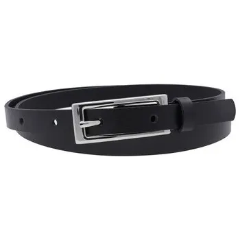 Opasek Doria Dámský pásek kožený černý OD022