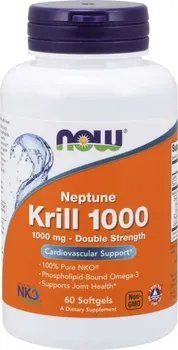 Přírodní produkt Now Foods Neptune Krill 1000 mg 60 cps.