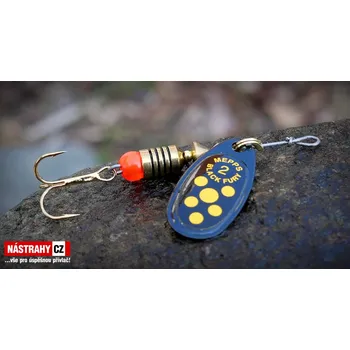 Umělá nástraha Rotační třpytka MEPPS Black Fury 2 - Color: black/yellow