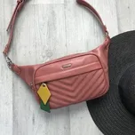 Ledvinka staro - růžová prošívaná DAVID JONES X548