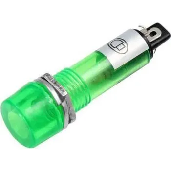 Bodové svítidlo Onpira Kontrolka 230V s doutnavkou Ø10 mm [5ks] Barva: Zelená