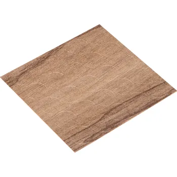 Stolová podnož Walteco Samolepicí krytky, průměr 14mm, dub nebraska, 25 ks