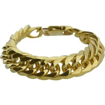 Náramek Doria Pánský náramek masivní zlatý L393