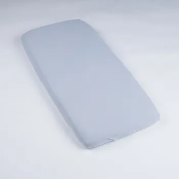 Prostěradlo Tulimese Prostěradlo do malé postýlky nebo kolébky mušelínové šedé