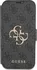 Pouzdro na mobilní telefon Guess Metal Logo Book pro Apple iPhone 13 Pro šedé