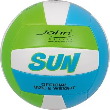 Dětský míč John Míč na volejbal SUN vel.4 - 52807 zelený