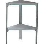 G21 regál 42 x 42 cm rohový, pro zahradní domky a skleníky