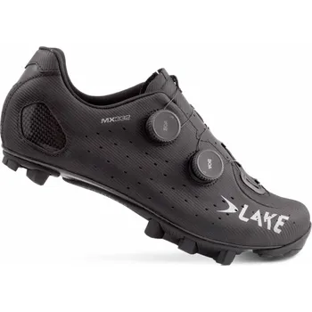 Pánské cyklistické tretry tretry LAKE MX332 černo/stříbrné vel.43
