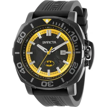 Módní doplněk Invicta DC Comics Quartz 48mm 35079 Batman Limited Edition 4000pcs