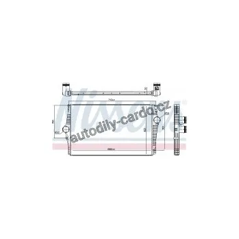 Chladič motoru Chladič turba NISSENS 96601