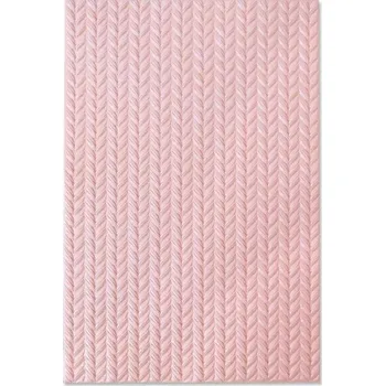 Sizzix Pletený vzor - A6 embosovací kapsa 3D