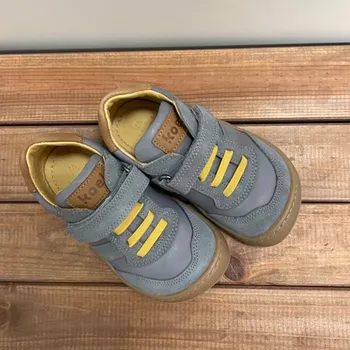 Dívčí tenisky Barefoot tenisky - Dylan Suede Grey, KOEL4kids Velikost: 29
