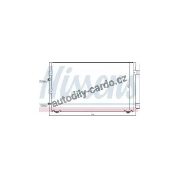 Chladič motoru Chladič klimatizace NISSENS 94608