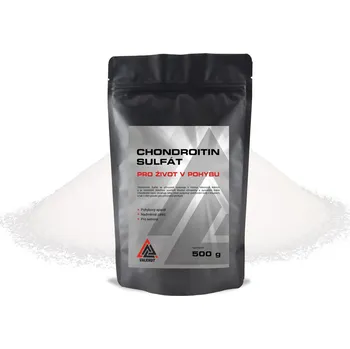 Kloubní výživa Chondroitin Sulfát VALKNUT 500 g v prášku