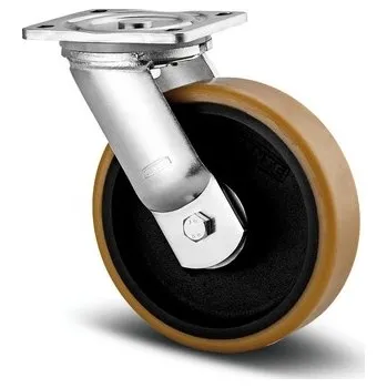 Pojezdové kolečko TENTE KOLEČKA Kolečko pro vysoké zatížení 150mm, otočné, plotýnka, 9680FTP150x50P63 LW67