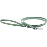 Tamer Kožené vodítko 1 cm 1,15 m zelené