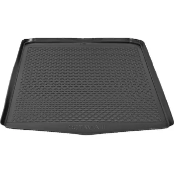 Vana do kufru Škoda Octavia II-Plastový koberec do kufru Zubří