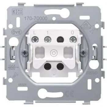 vypínač Přístroj tlačítka NIKO 170-70000