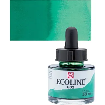 ROYAL TALENS Akvarelový ECOLINE Aquarell Ink 30ml, 602 deep green