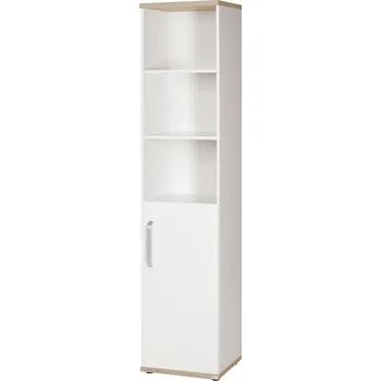 Dětská skříň Roba Pia 45 x 41 x 193 cm bílá/dub san remo