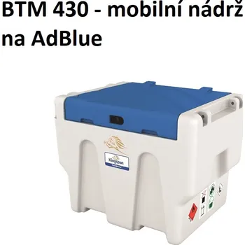 nádrž Kingspan Environmental Mobilní AdBlue 430 l s digitálním průtokoměrem, čerpadlo 12V